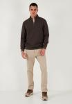Толстовка Buratti Sweatshirt, Dark Brown - фото 2