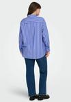 Блуза ONLY Carmakoma Button-down blouse, Cloud Dancer/Off-White - фото 3