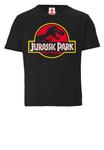 Футболка LOGOSHIRT Jurassic Park Logo, черный - фото