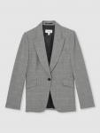 Блейзер Brooklyn Check Reiss, Grey - фото 3