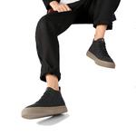 Кроссовки SEPTWOLVES Skateboarding Shoes Men High-top, черный/коричневый - фото 8