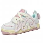 Кроссовки Circle small Skateboarding Shoes Women's Low-top, белый - фото 8