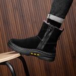 Зимние ботинки мужские черный Josiny - фото 4