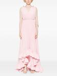 Lanvin платье с оборками, розовый - фото 2