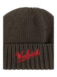 Woolrich шапочка с логотипом-интарсией, зеленый - фото 4