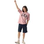 Футболка унисекс GAP, розовый - фото 8