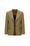 Блейзер PCFG, оливковый - фото