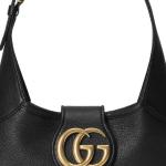 Сумка через плечо Aphrodite из кожи, вечерняя сумочка, женская сумка, черная GUCCI - фото 9