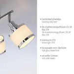 Светильник потолочный ACCOR E14 1 шт. Just Light, хром - фото 4