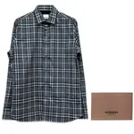 Серая мужская рубашка Burberry, серый - фото 10