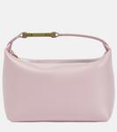 Кожаный клатч Moonbag Eéra, розовый - фото