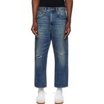 R13 Джинсы мужские синие - фото