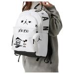 Полиэстеровый рюкзак унисекс белый Jordan, Spider - фото 12