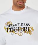 Свитер Regular fit Versace Jeans Couture, белый - фото 4