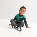 Детские карго-джоггеры с флисом Jumping Beans, Navy - фото 3