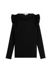 Топ Scalpers WRINKLE PUFF LS , Black - фото 5