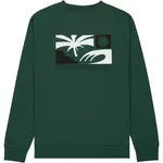 Толстовка Quiksilver Basic Graphic, зеленый - фото 2