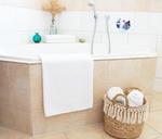 Душевые полотенца набор  Zollner, белый - фото 3