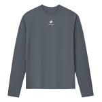 Футболка унисекс HOTSUIT, серебристо-белая - фото 4