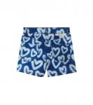 Джинсовые шорты с принтом Stella McCartney Kids, Blue/White - фото 3