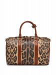 Dolce & Gabbana сумка Crespo с леопардовым принтом, коричневый - фото 3