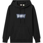 Levis Свитшот мужской черный - фото