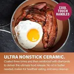 Набор посуды Gotham Steel Hammered Copper, 15 предметов - фото 25