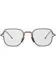 Очки в квадратной оправе Thom Browne Eyewear, синий - фото