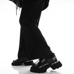 Женские платформы черные - фото 8