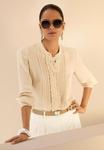 Блуза MADELEINE Button-down blouse, Beige - фото 6