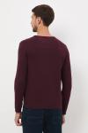 Хлопковый свитер Medicine, бордовый - фото 3