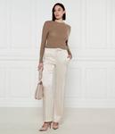 Брюки женские Marc Cain атласные, экрю - фото 2