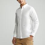 Рубашка мужская YAF - белая Calvin Klein, белый - фото 4