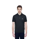 Поло с вышитым логотипом LACOSTE, bzd/темно-coffee - фото