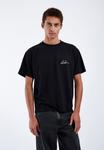 Футболка Dr.Denim BACE TEE, Black Small Script/Black - фото