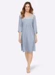 Ascafa ночная рубашка "Ночная рубашка", голубой - фото 2