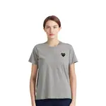 Футболка унисекс серая сверху Cdg Play, серый - фото 3