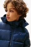 Детский пуховик Tommy Hilfiger, темно-синий - фото 4