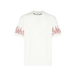 Футболка с вышивкой Flame Vision Of Super, белый - фото 3