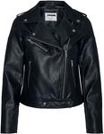 Куртка из искусственной кожи Noisy May NMRollo Jacket, черный - фото 2