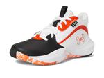 Кроссовки Under Armour Kids Grade School Lockdown 7, Black/White/Ares Red - фото 7