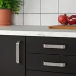 Ручка, цвет металла, 138 мм KALERUM IKEA - фото 2