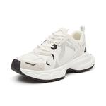 Кроссовки DAPHNE Chunky Sneakers Women's Low-top, серебряный - фото 2