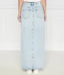 Джинсовая юбка Calvin Klein Jeans, синий - фото 4