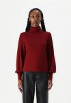 Джемпер VILA VIAMANDA TURTLE NECK , Cabernet/Bordeaux - фото