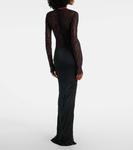 Шелковое кружевное платье The New Arrivals Ilkyaz Ozel, Eccentrico - фото 3