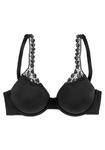 Бюстгальтер на косточках NUANCE T-shirt Bra, черный - фото