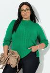 Джемпер Ulla Popken PULLOVER, Emerald Green/Green - фото 5