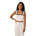 Вязаный топ Forevermore Belle & Bloom, Black - фото 2