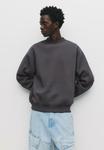 Толстовка PULL&BEAR ROUND NECK, Dark Grey - фото